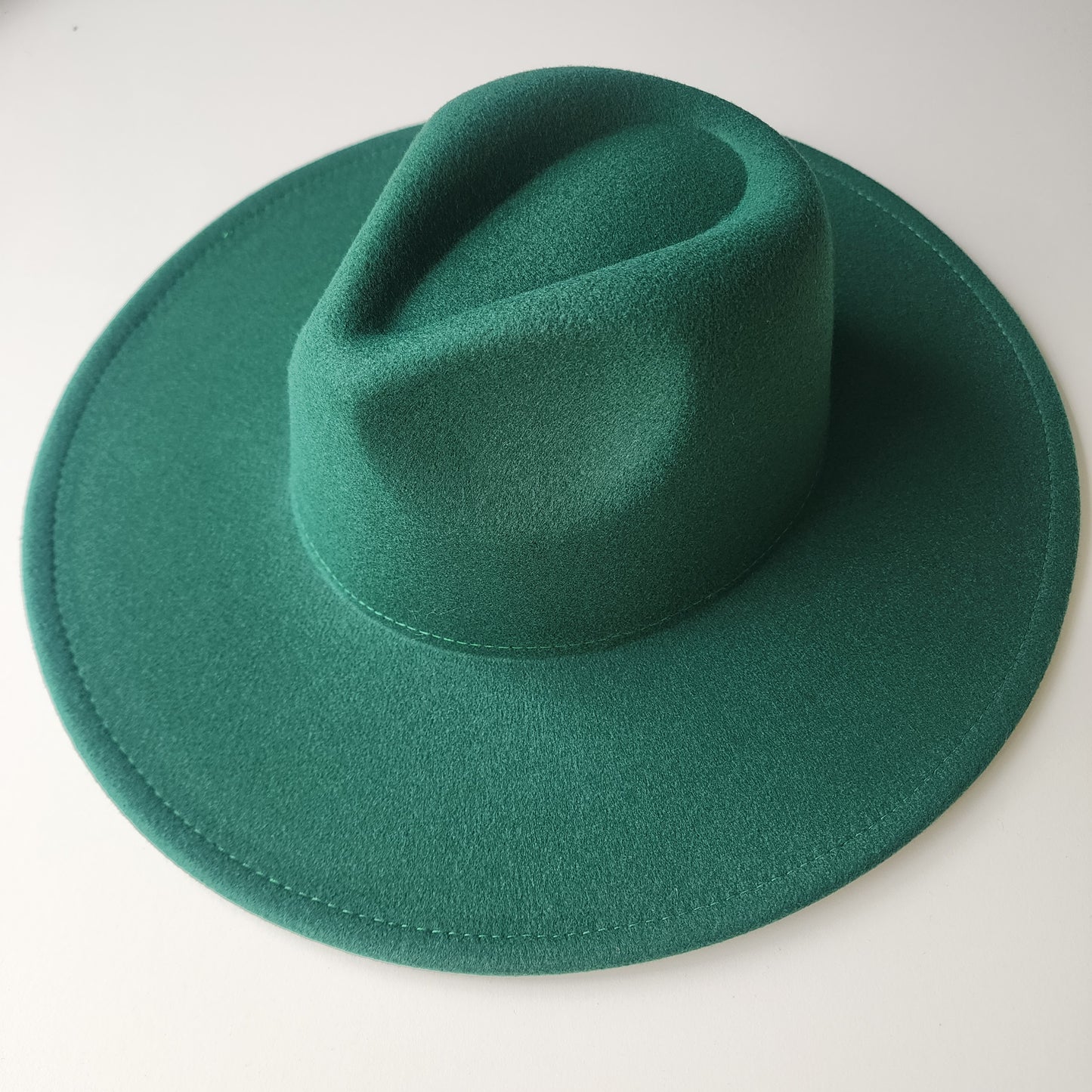 Full Custom Freehand Burnt Design Fedora Hats