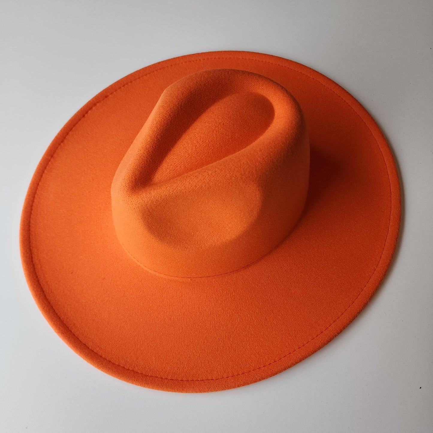 Full Custom Freehand Burnt Design Fedora Hats