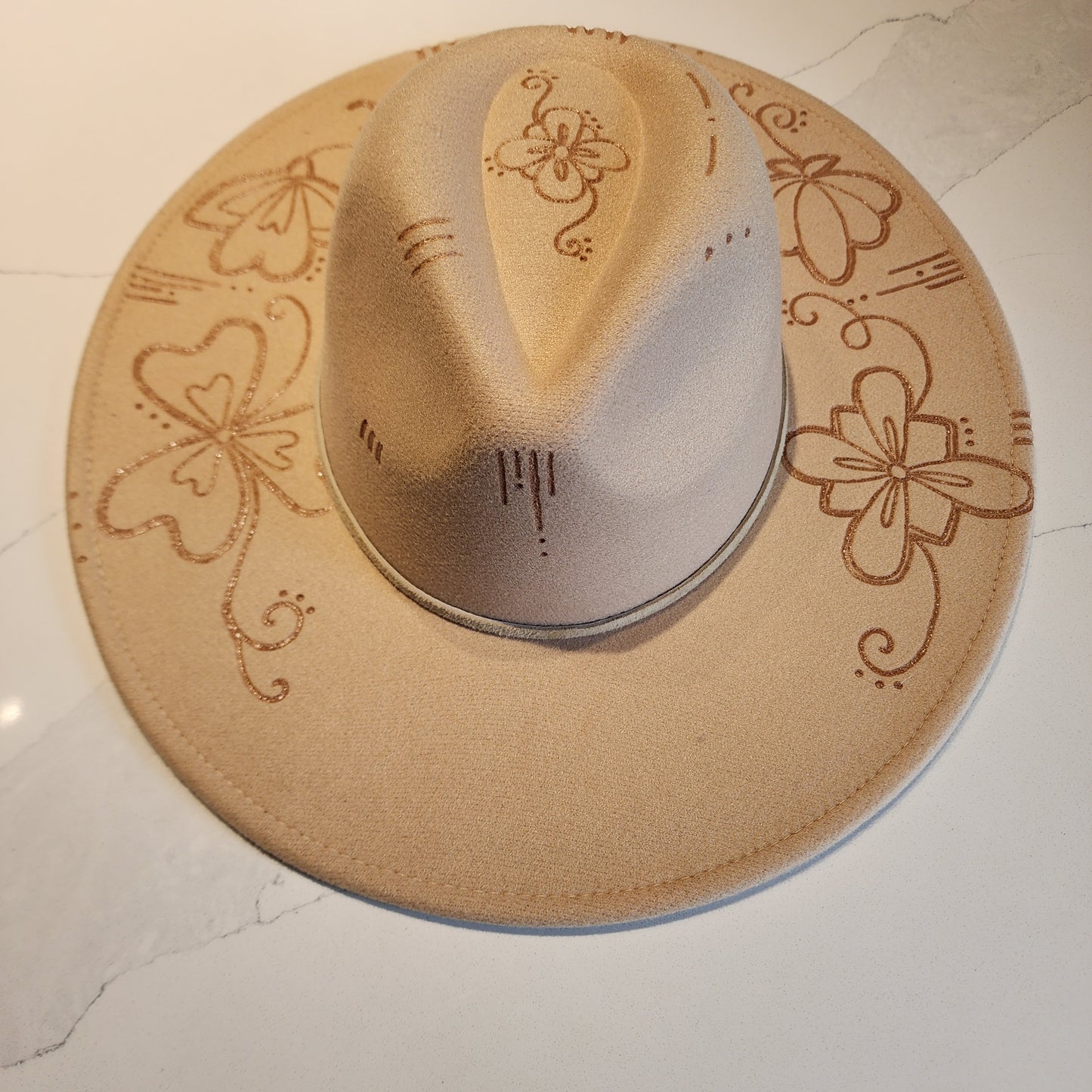 Secwepemc Floral Half Design