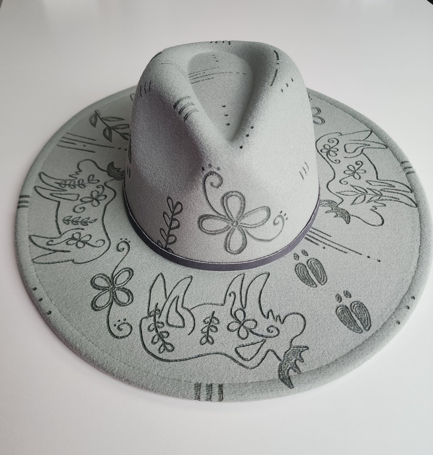 Moose with Floral Full Design