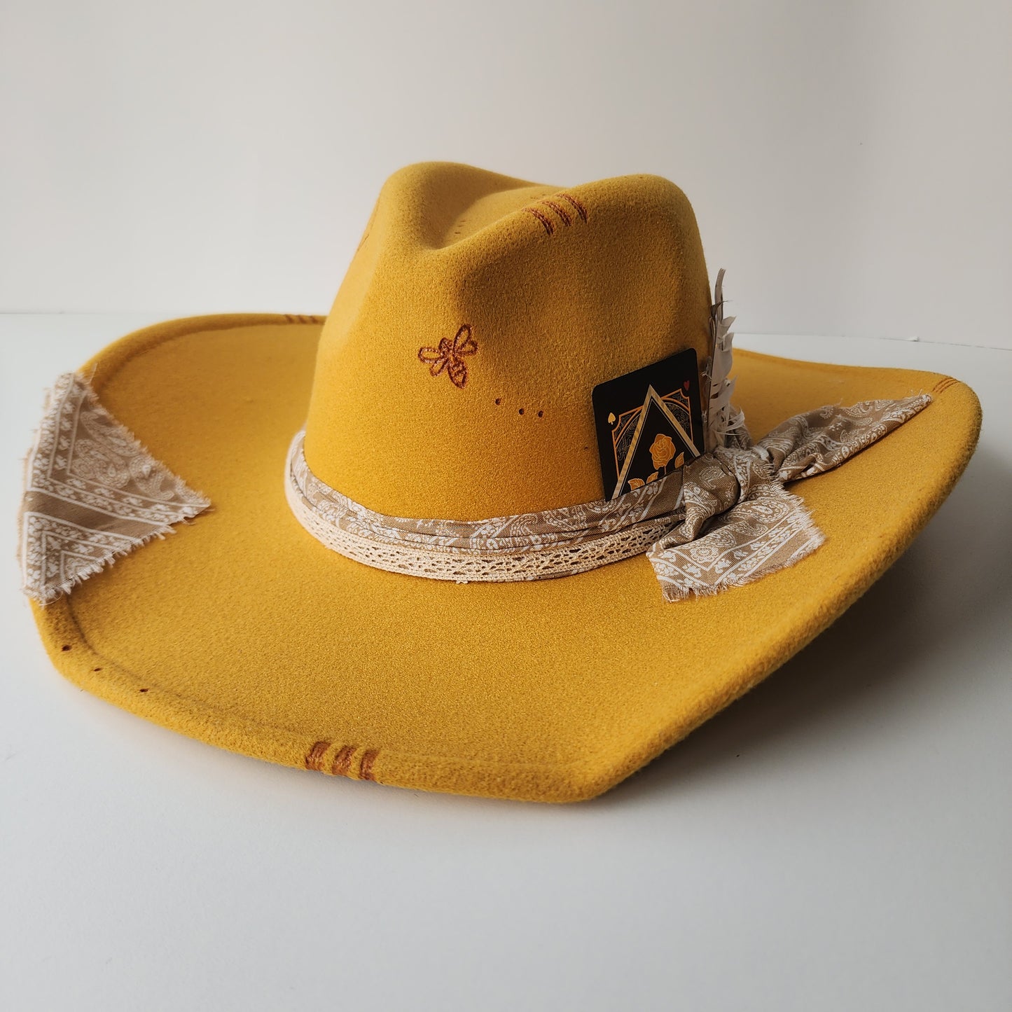 Yellow Bee Cowboy Hat