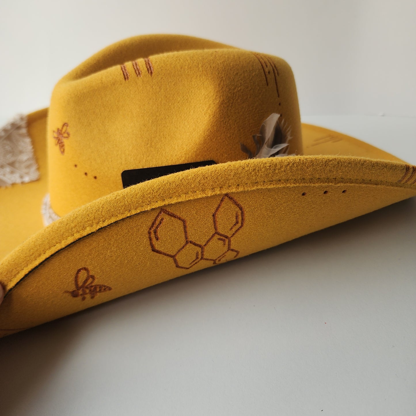 Yellow Bee Cowboy Hat