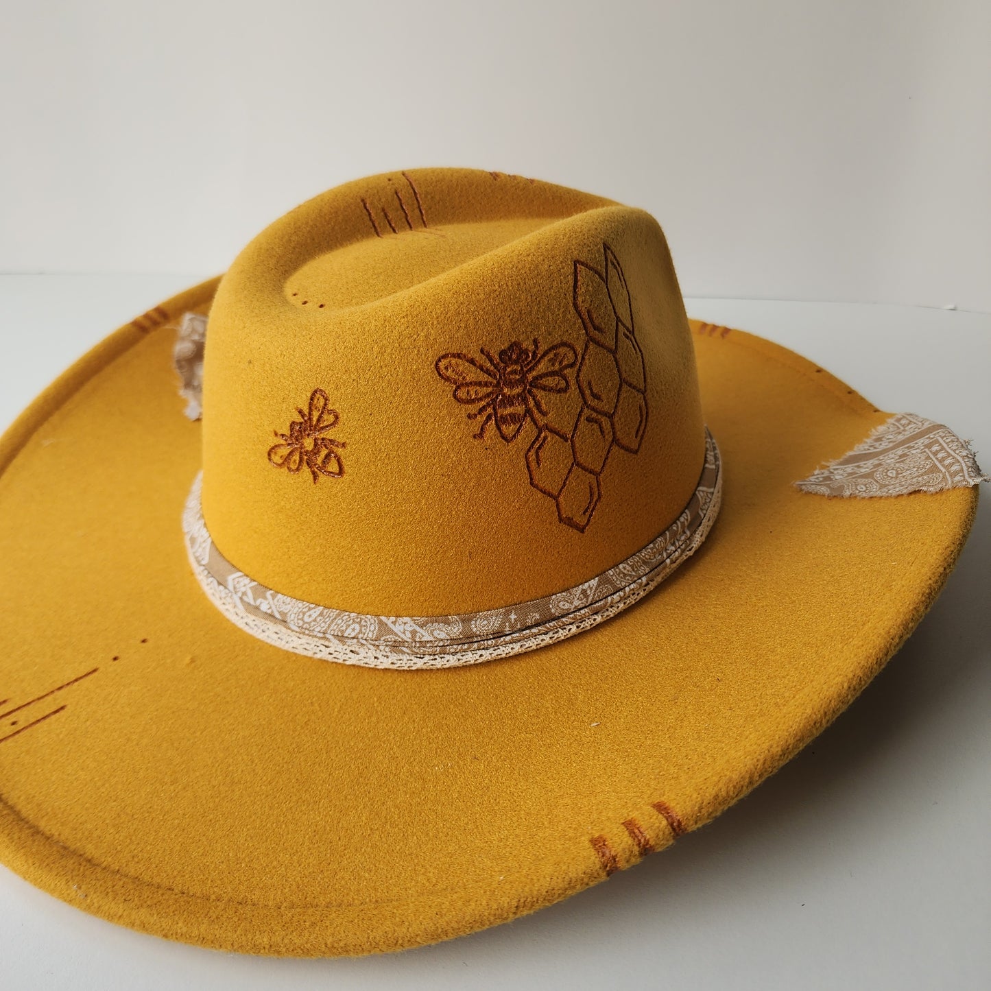 Yellow Bee Cowboy Hat