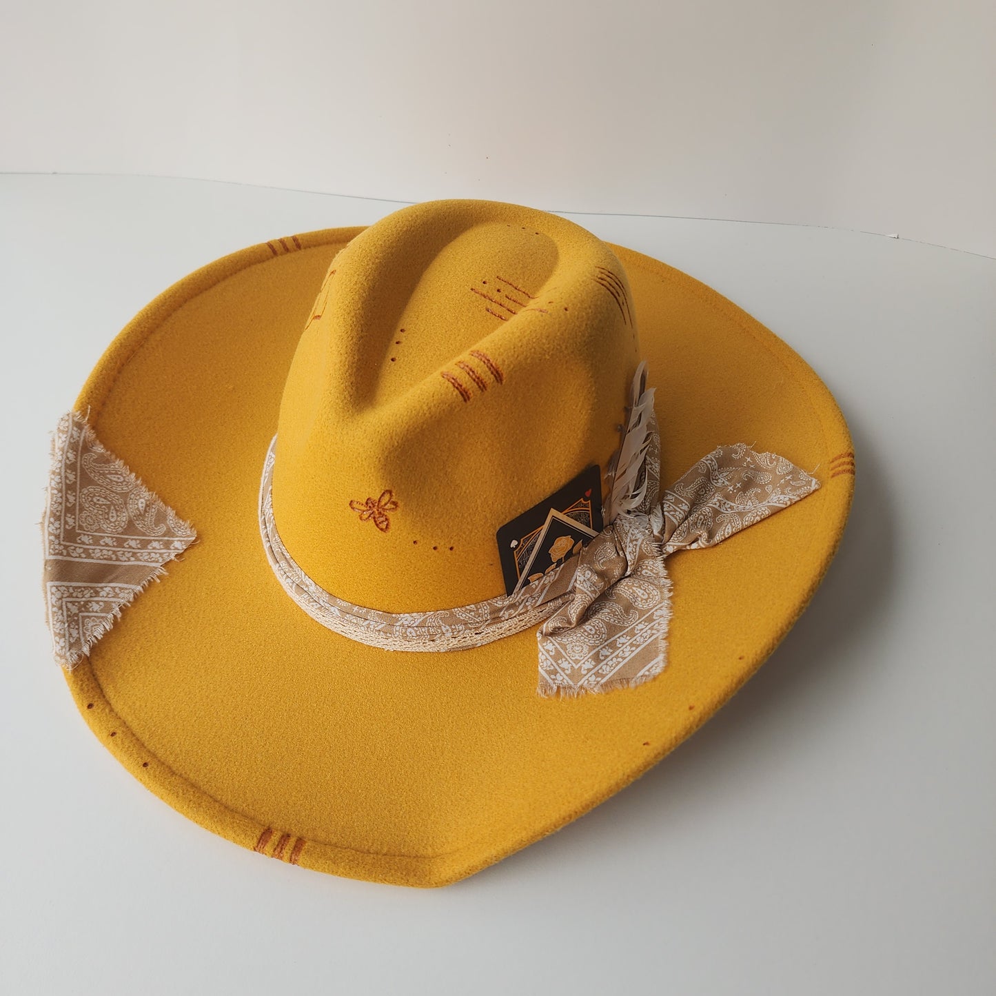 Yellow Bee Cowboy Hat