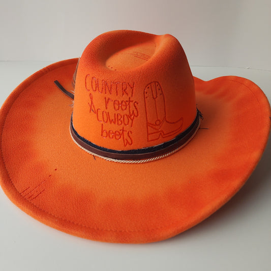 Country Root & Cowboy Boots Cowboy Hat
